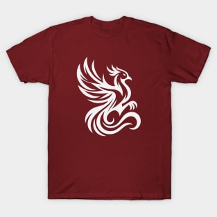 Phoenix Bird (white) T-Shirt